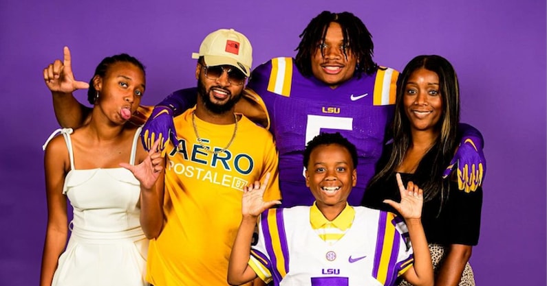 Who commits next at safety for LSU?